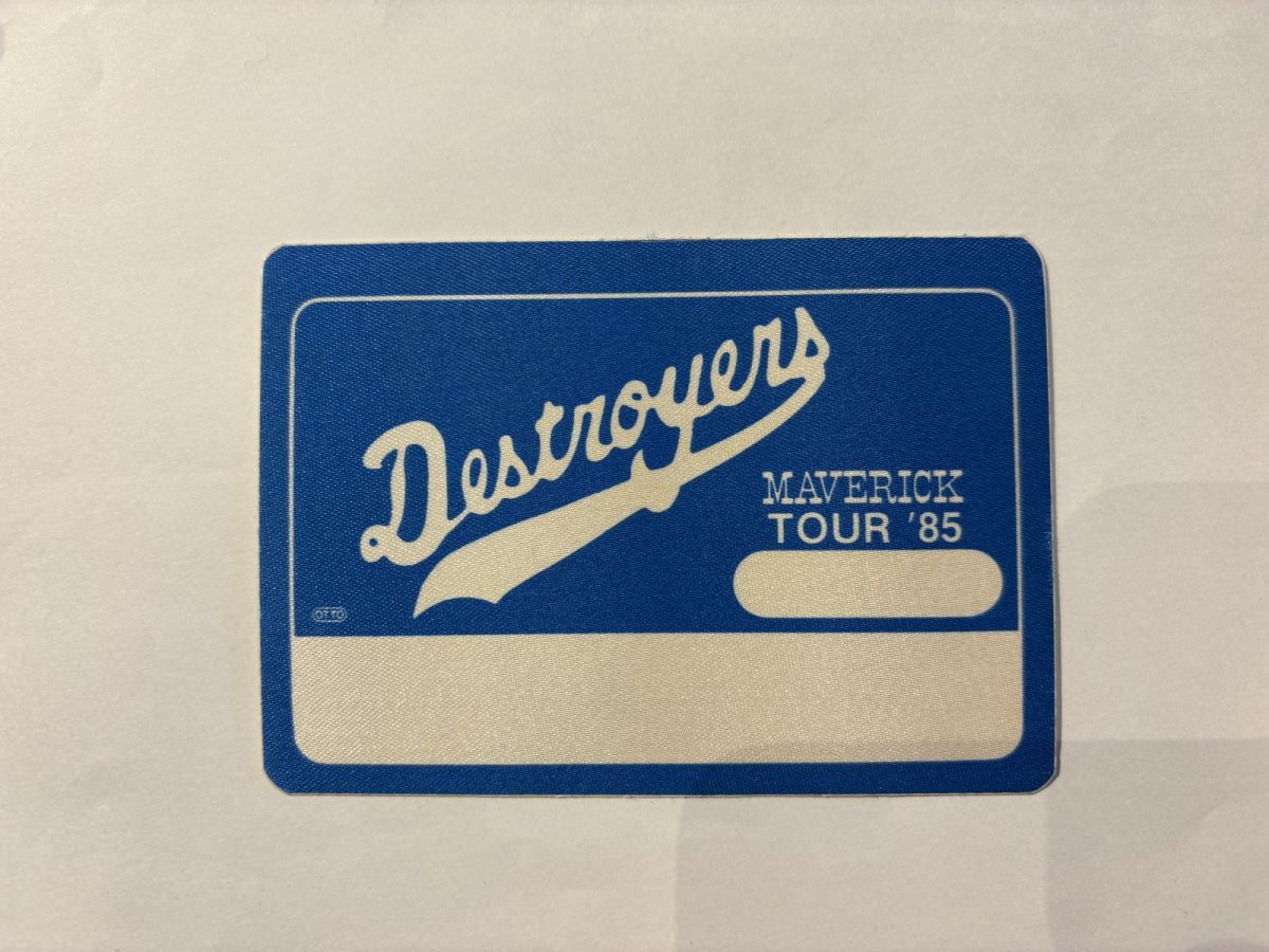 画像2: GEORGE THOROGOOD & THE DESTROYERS 1985年 MAVERICK Tour (2)