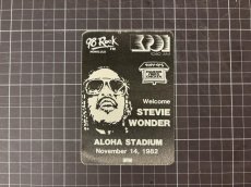 画像5: STEVIE WONDER 1982年 Aloha Stadiam RADIO PASS (5)