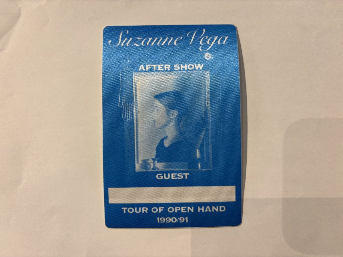 画像2: SUZANNE VEGA 1990-1991年 OPEN HAND Tour (2)