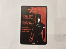 画像2: RARE!! JOAN JETT & THE BLACKHEARTS 1982年 MUSIC HALL JULY 16 1982 RADIO PASS (2)
