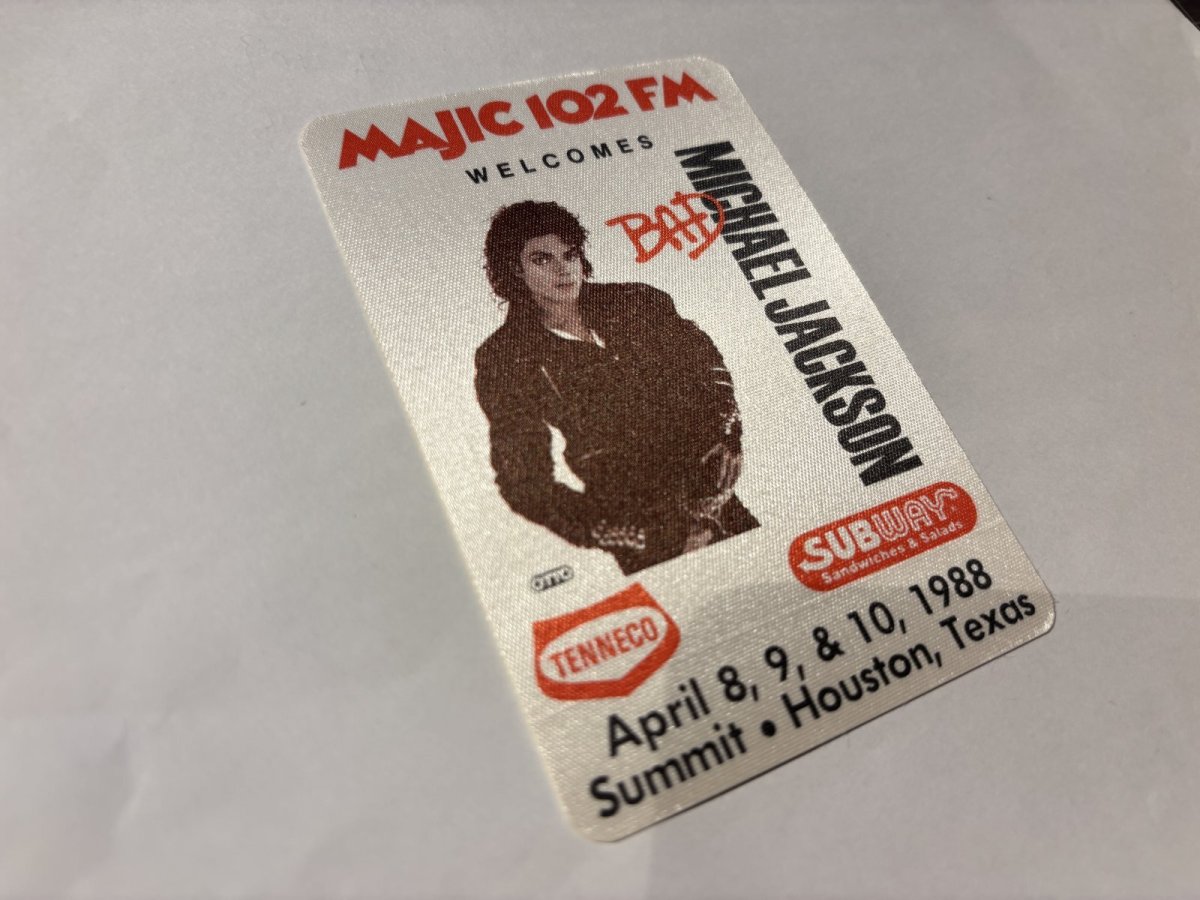 画像3: RARE!! MICHAEL JACKSON 1988年 Summit・Houston,Texas Concert RADIO PASS TENNECO SUBWAY ADVERTISING (3)
