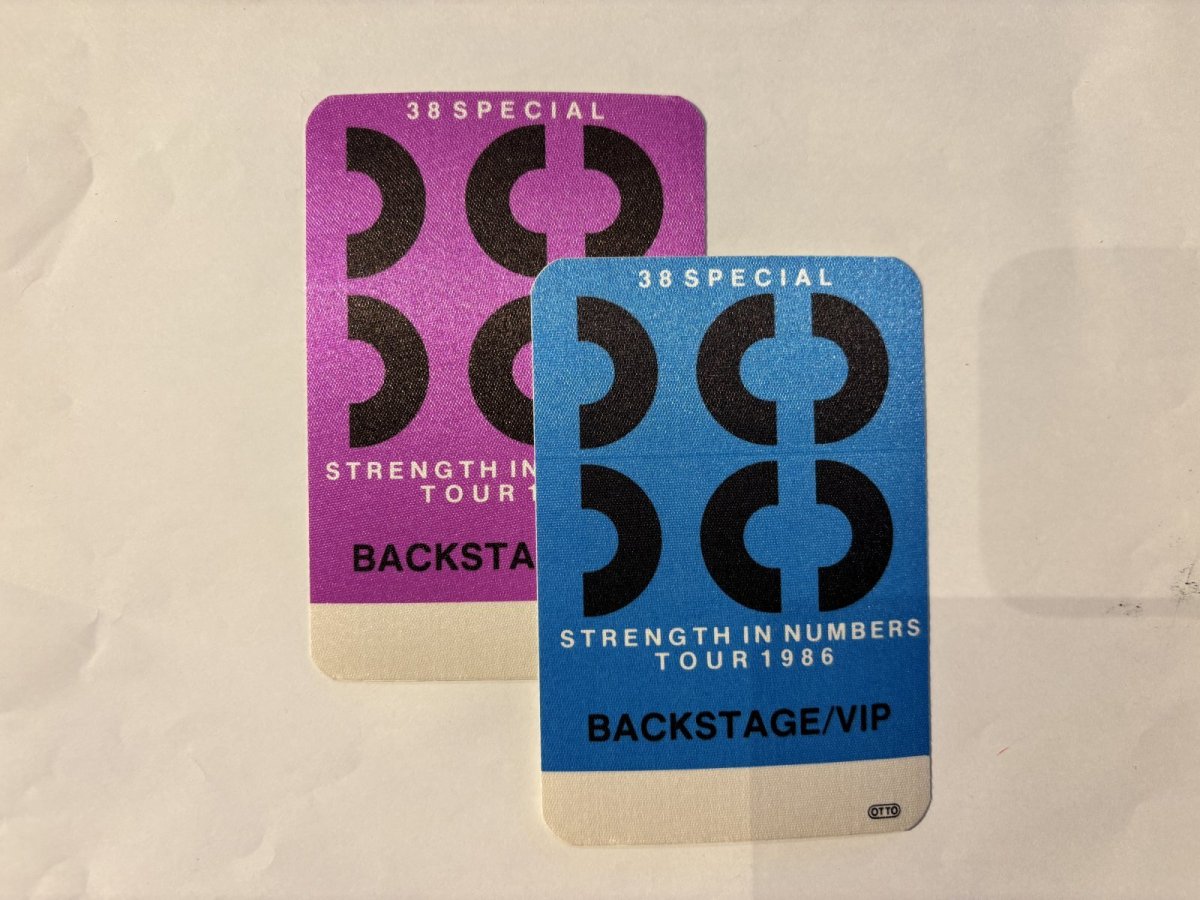 画像2: 38SPECIAL 1986年 Strength in Number Tour  (2)