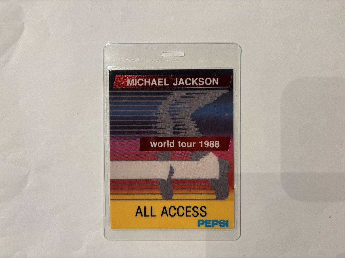 画像2: MICHAEL JACKSON 1988年 WORLD TOUR 1988 PEPSI ADVERTISING (2)