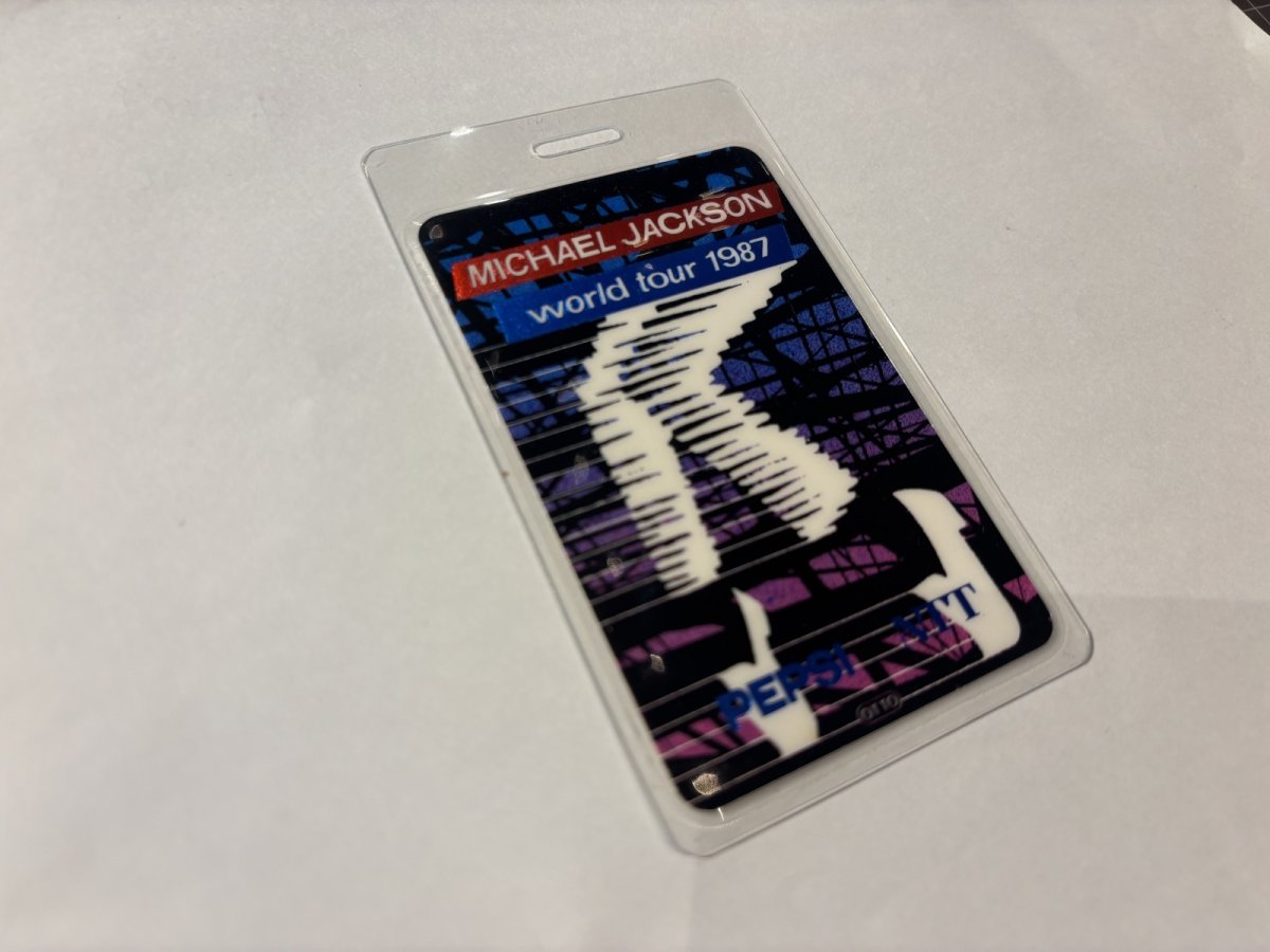 画像3: MICHAEL JACKSON 1987年 WORLD TOUR 1987 PEPSI NTT ADVERTISING (3)