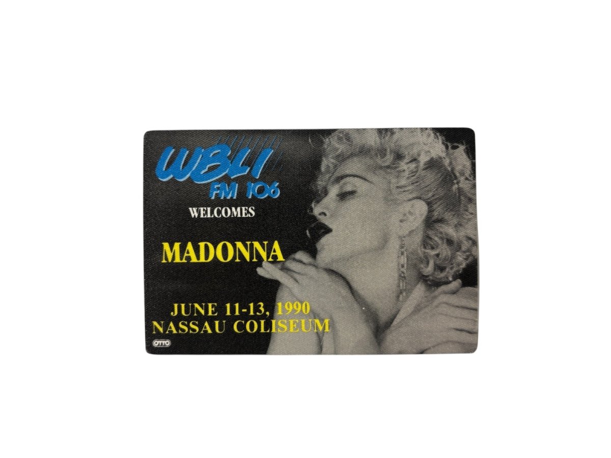 画像1: RARE!! MADONNA 1990年 NASSAU COLISEUM CONCERT RADIO PASS  (1)