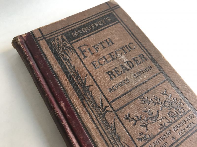 1879年 FIFTH ECLECTIC READER アンティーク BOOK