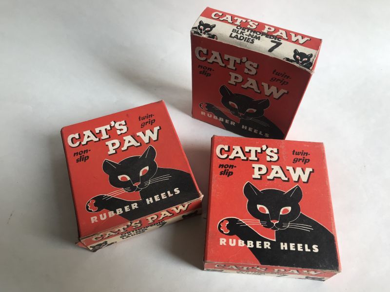 画像1: CAT'S PAW ラバーヒール入り紙箱 (1)