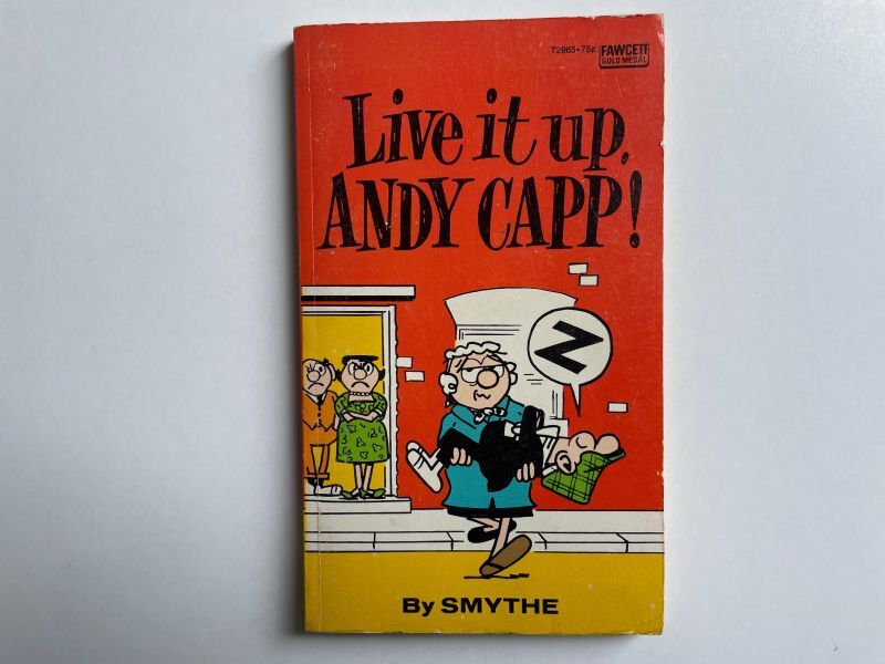 画像1: 1974年 LIVE IT UP. ANDY CAPP! 　ビンテージコミック  アメコミ (1)