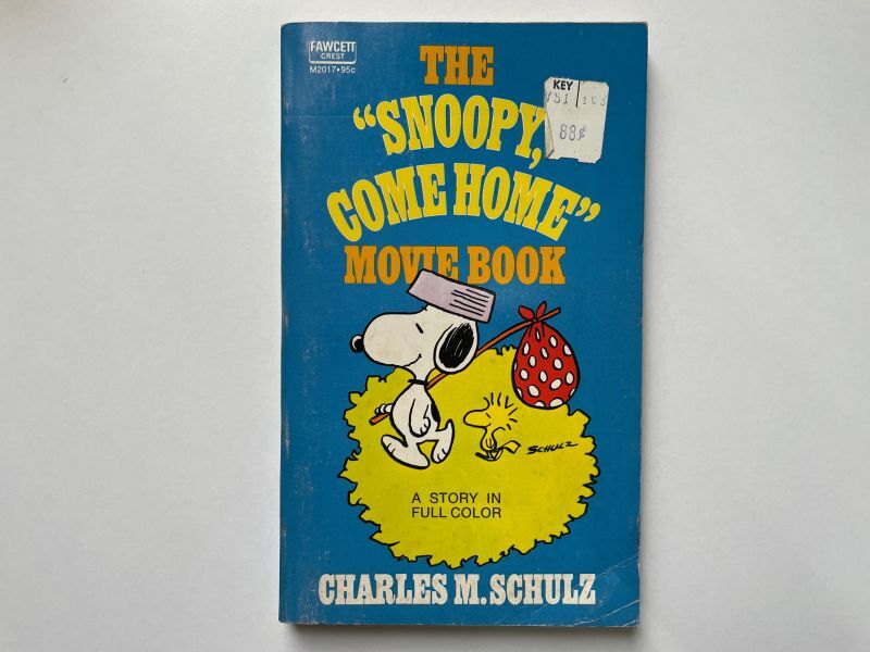 画像1: 1973年 THE SNOOPY COME HOME MOVIE BOOK  PEANUTS スヌーピー　ビンテージコミック  (1)