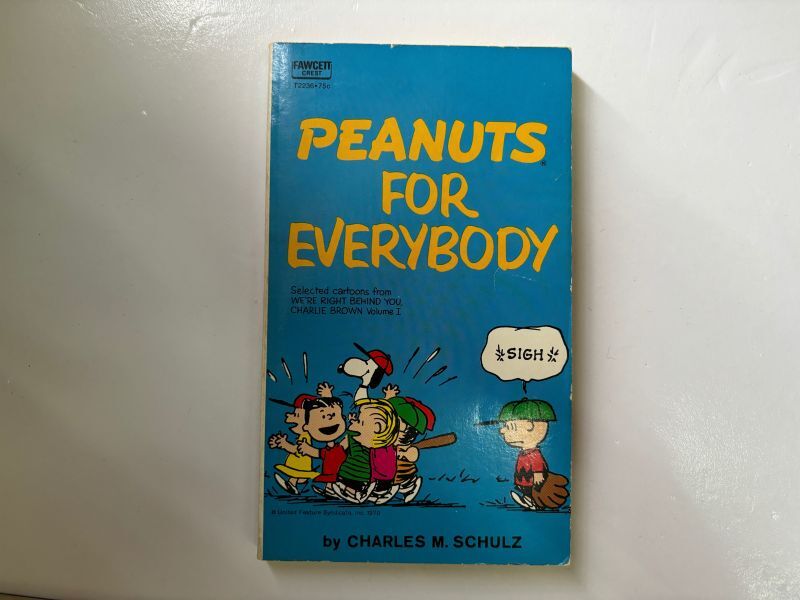 1970年 PEANUTS FOR EVERYBODY  PEANUTS スヌーピー　ビンテージコミック 