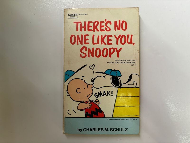 1973年 THERE'S NO ONE LIKE YOU, SNOOPY  PEANUTS スヌーピー　ビンテージコミック 