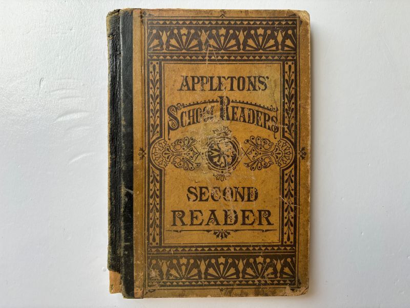 1877年　APPLETONS SCHOOL READERS 教科書